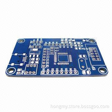 Multi-layer PCB, Made of FR-4 with Four Layers, 1oz Copper Thickness, 02mm Line Width
